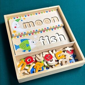 Melissa & Doug wooden puzzles